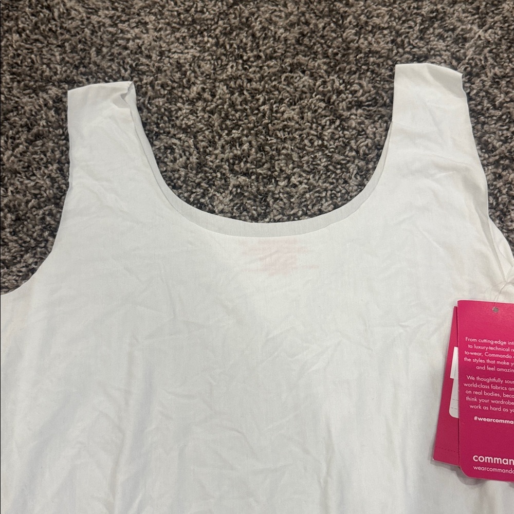 Commando Classic White butter tank Bodysuit - Picture 4 of 6